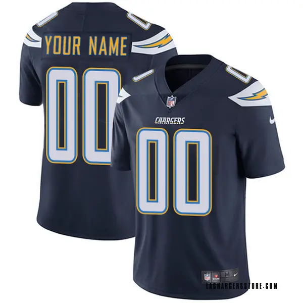 chargers custom jersey