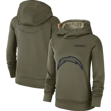 los angeles chargers salute to service hoodie