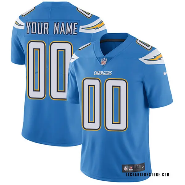 custom chargers jersey